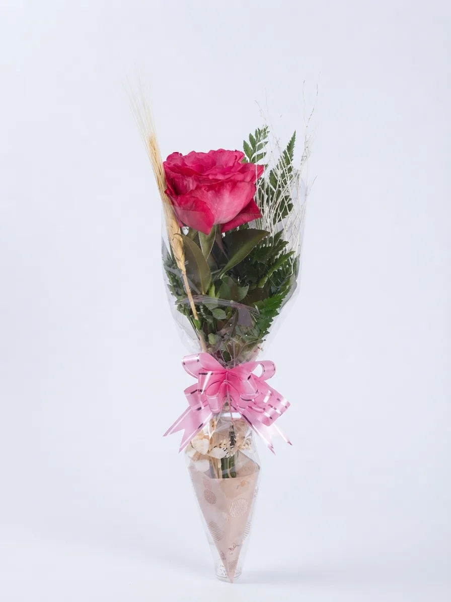 Rosa Pink Enfeitada