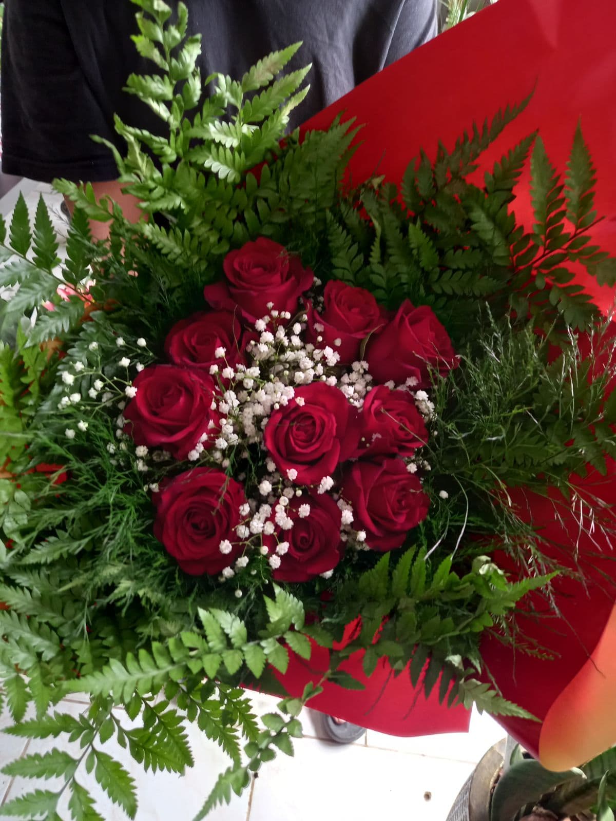 Buquê 10 rosas